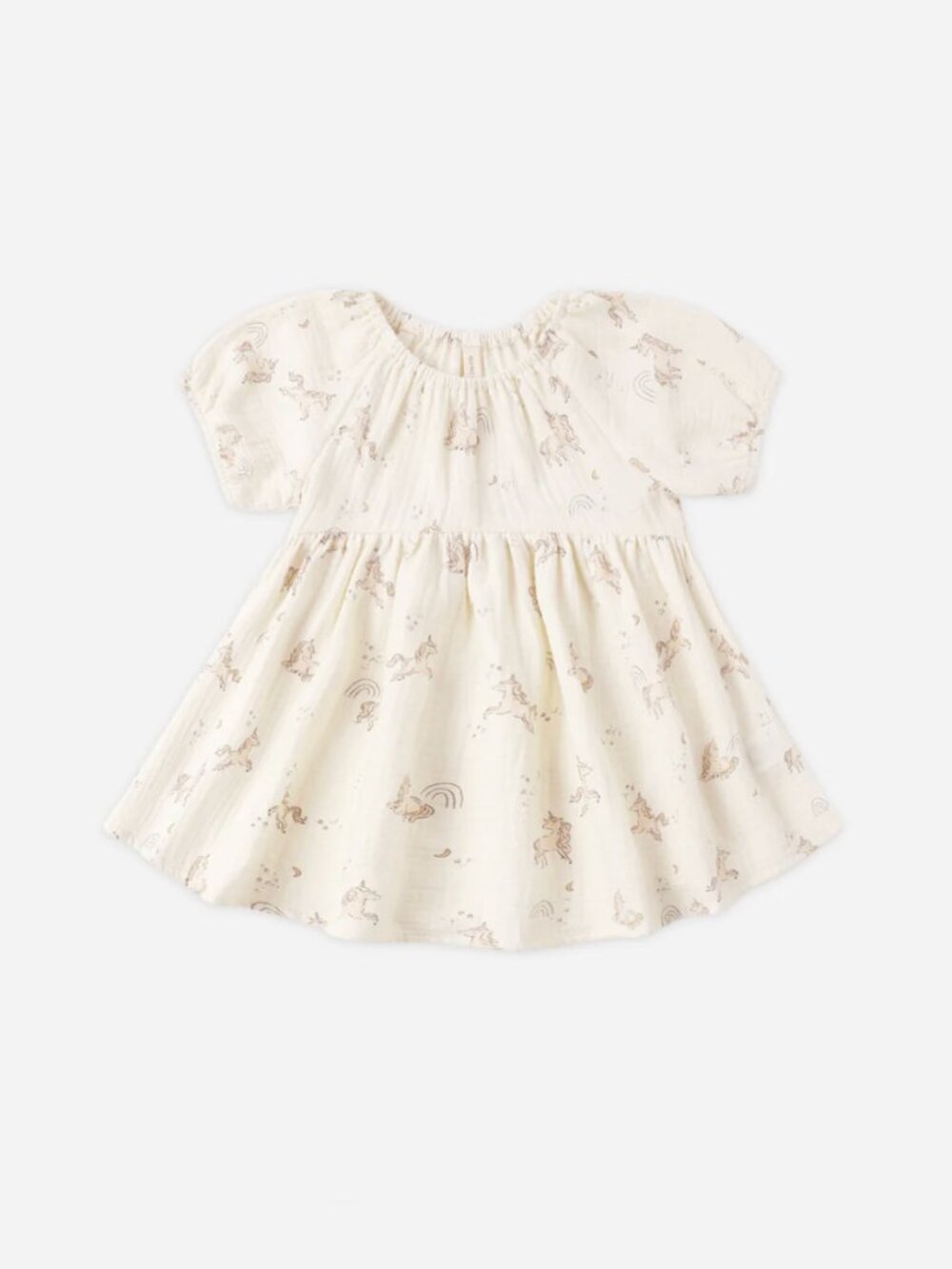 NWOT Quincy Mae Bella Unicorn Dress -- 3-6M